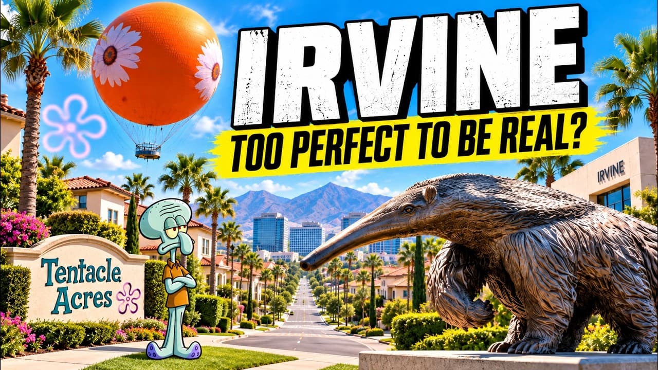 Still from Truth Computing Media video profile of Irvine, California