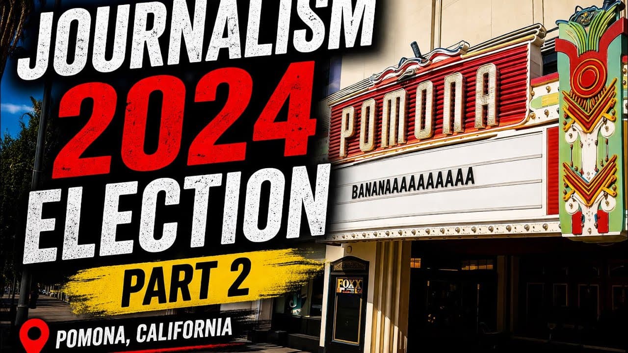 Still from Truth Computing Media reporting in Pomona, California