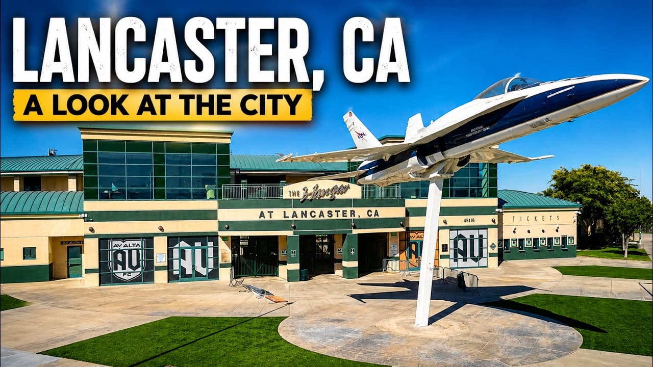 Still from Truth Computing Media reporting in Lancaster, California