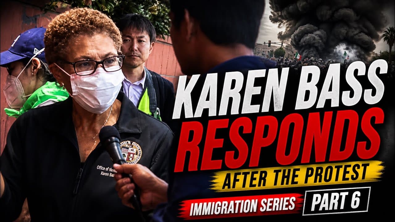 Journalism on Immigration | Part 6: After the Protest – Karen Bass Responds