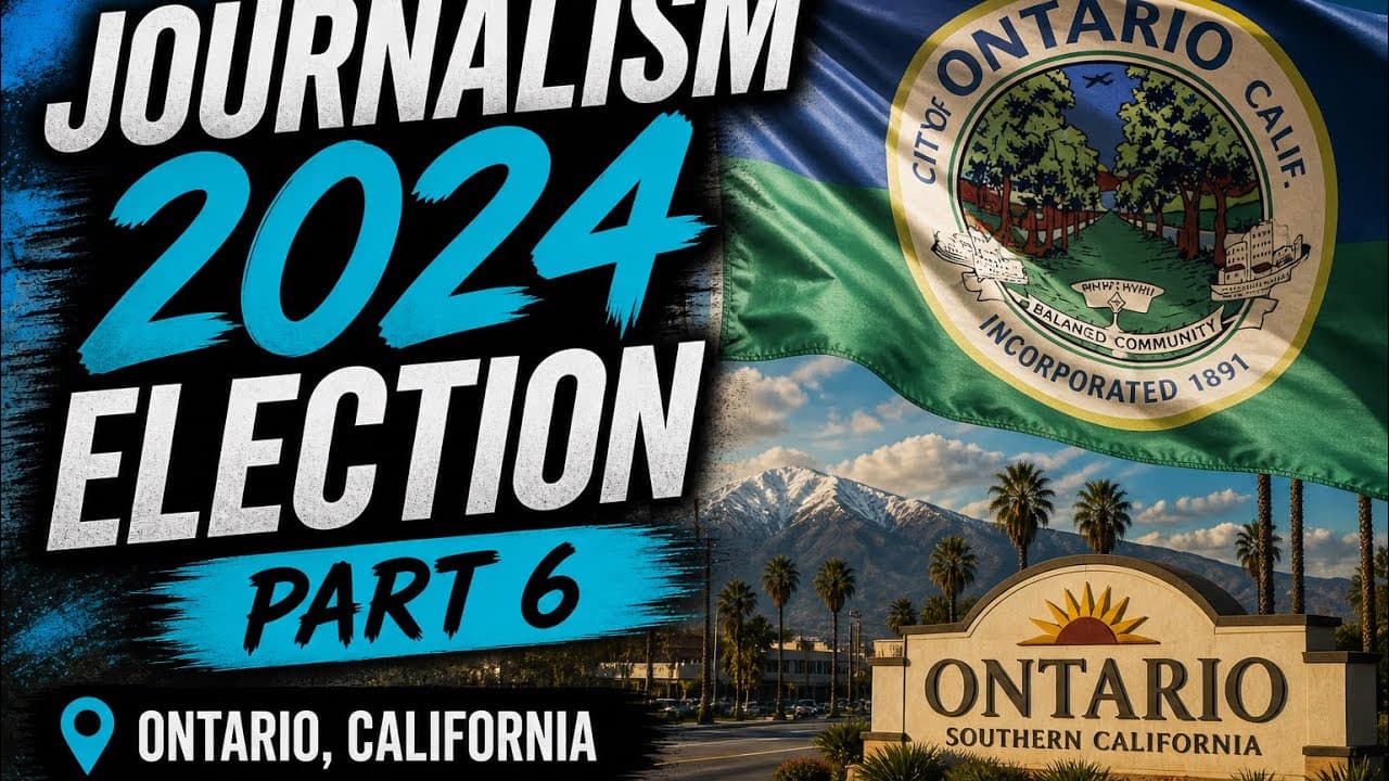 Journalism: Ontario, California